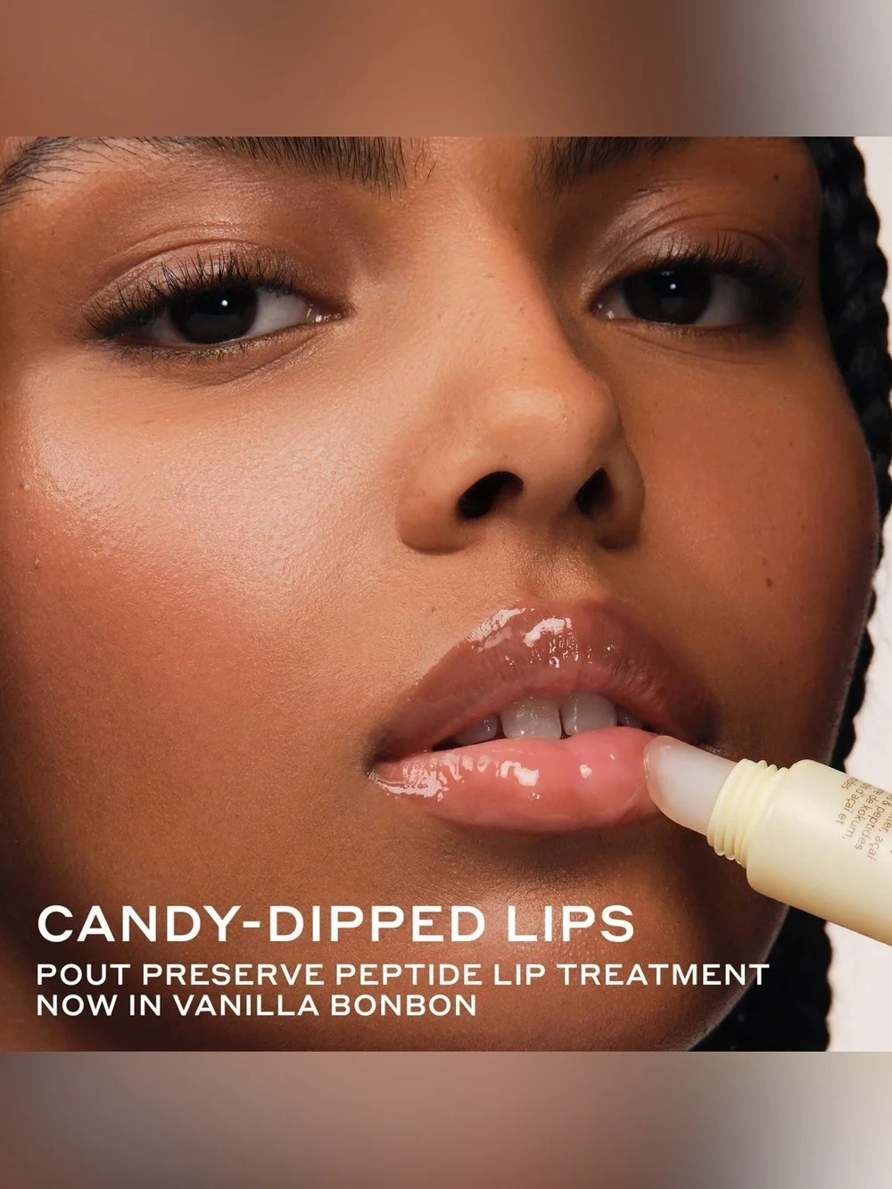 OLEHENRIKSEN NIB Pout Preserve Hydrating Peptide Lip Treatment Vanilla Bonbon